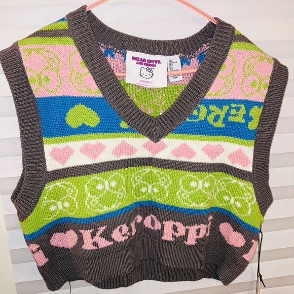 Forever 21 Hello Kitty Keroppi vest - Picture 1 of 1
